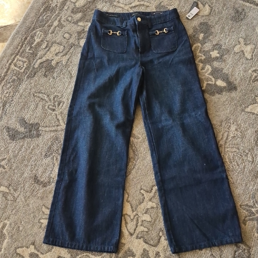 Talbots Dark Blue Flare Jeans